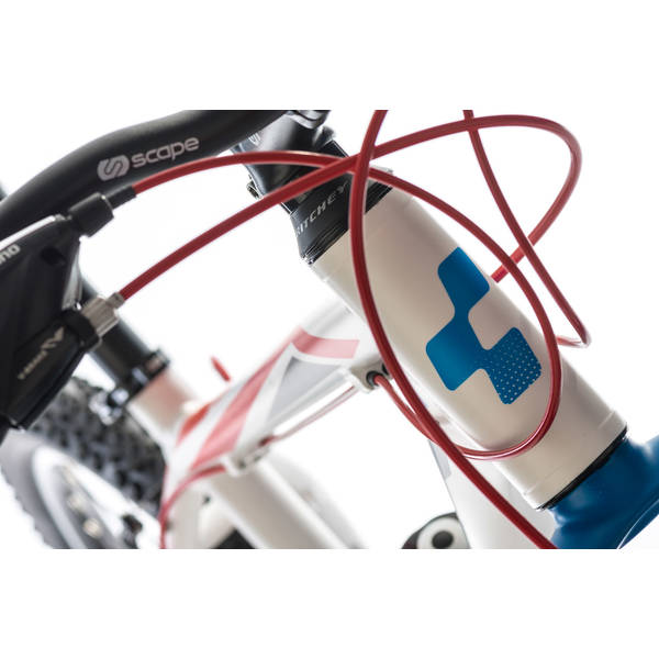Bicicleta Cube AIM 26 alb-albastru-rosu 2014