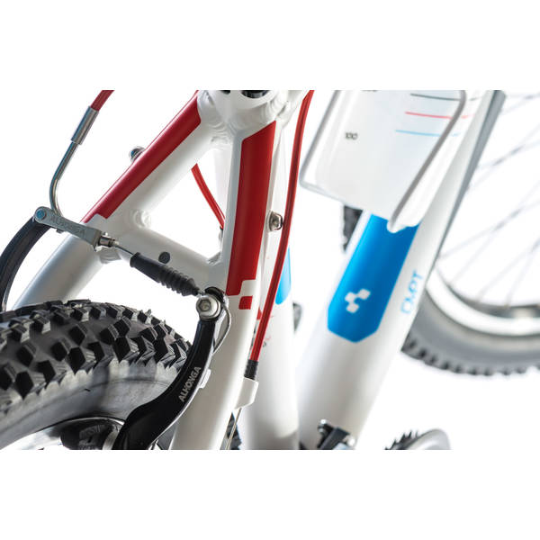 Bicicleta Cube AIM 26 alb-albastru-rosu 2014