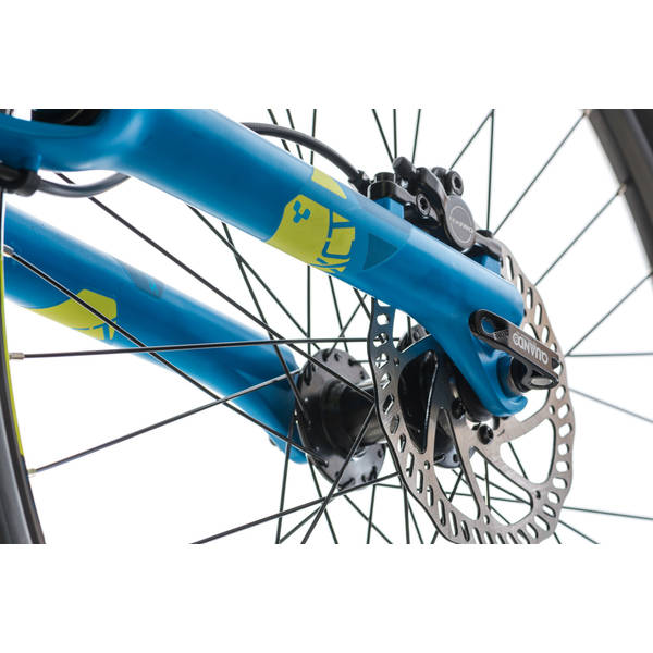 Bicicleta Cube Aim Disc 26 verde albastru 2014