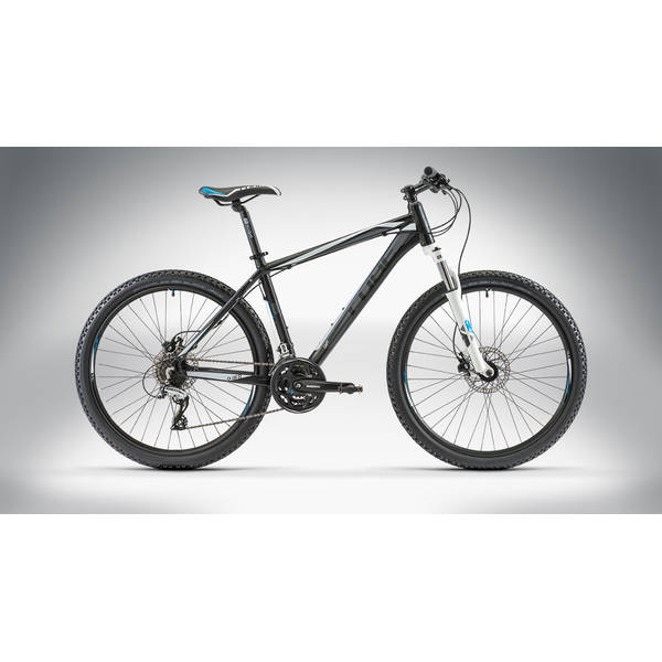 Bicicleta Cube AIM Disc 26 negru antracit alb 2014