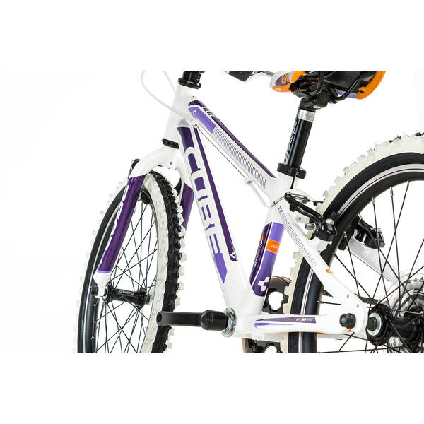 Bicicleta Cube Kid 200 fete violet-portocaliu 2014