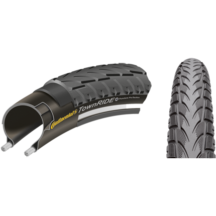Cauciuc Continental Town RIDE Reflex Puncture ProTection 26x1.75