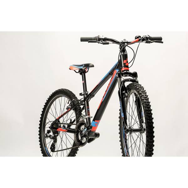 Bicicleta Cube Kid 240 black/flashred/blue 2016