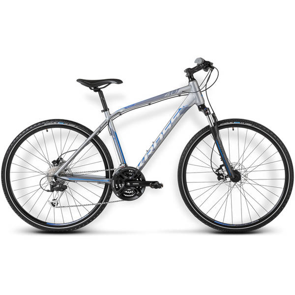 Bicicleta Kross Evado 4.0 graphite-blue matte 2016