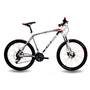 Bicicleta Kross Level A3 white-black-red matt 2014