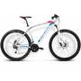 Bicicleta Kross Level B4 white-blue-red glossy