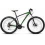 Bicicleta Kross Level B4 S black-green glossy 2015