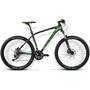 Bicicleta Kross Level R3 black-green matte 2015