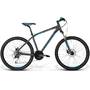 Bicicleta Kross Hexagon X8 graphite-black-blue matte