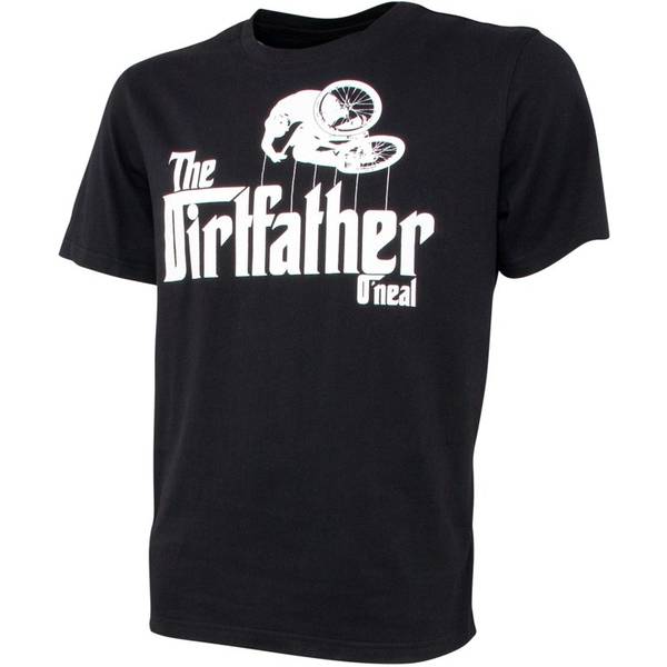 ONEAL Tricou normal DirtFather negru-text L