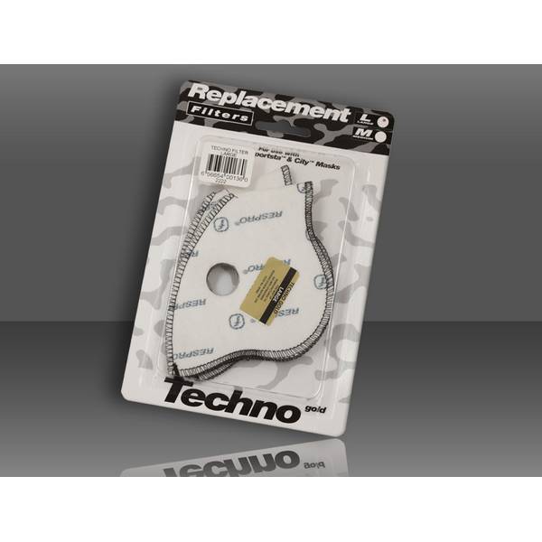 RESPRO Techno™ Filter Twin Pack - 2 filtre de schimb pt masca antipoluare Techno