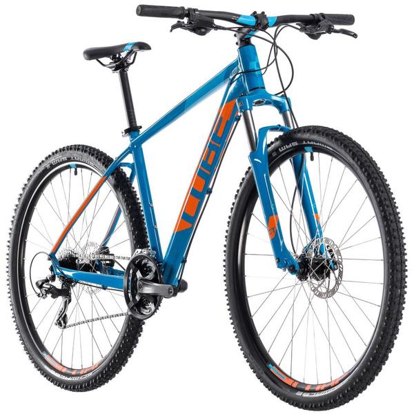 Bicicleta Cube Aim Pro 29 Blue Orange 2018