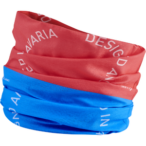 BANDANA CUBE FUNCTIONAL SCAF Red Blue One size