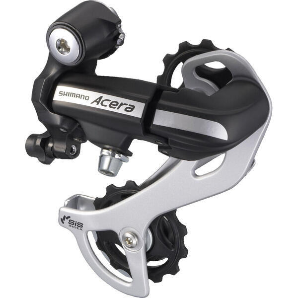 Schimbator pinioane Shimano Acera RD-M360L-SGS 7/8 viteze, patina lunga, prindere directa pe ureche