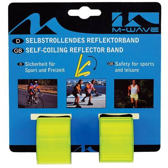 M-Wave Banda reflectorizanta SnapWrap pereche (2 bucati)