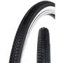 Cauciuc Kenda Kourier K192 24x1-3/8, negru cu lateral alb, sarma (37-540)
