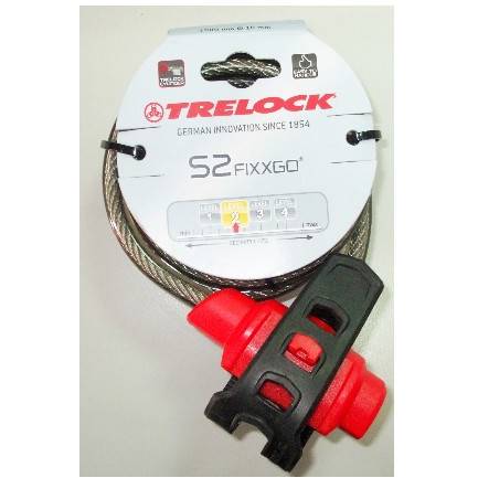 Antifurt Trelock S2 Fixxgo Silver