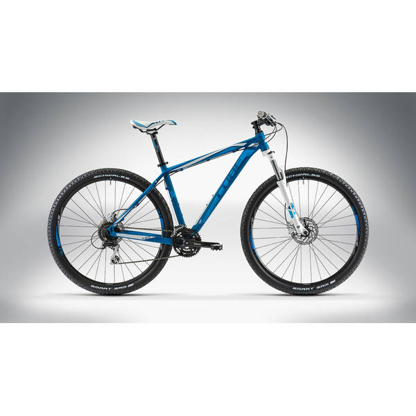 Bicicleta Cube Aim SL 29 albastru alb 2014