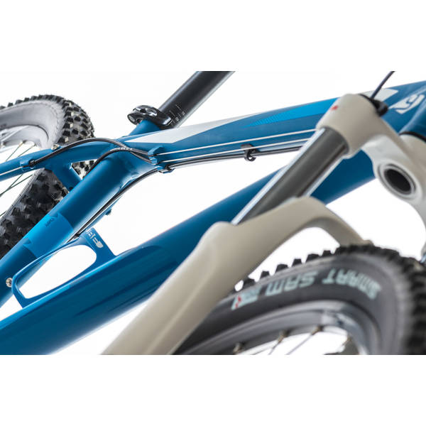 Bicicleta Cube Aim SL 29 albastru alb 2014