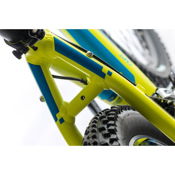 Bicicleta Cube Aim Disc 26 verde albastru 2014