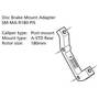 Shimano Adaptor Frana Disc SM-MA-R180P/S Spate