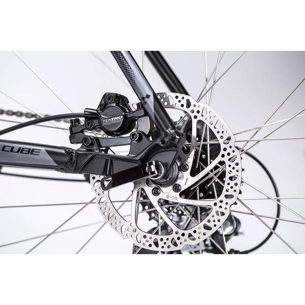 Bicicleta Cube Aim Disc 29 negru gri rosu 2015