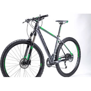 Bicicleta Cube Analog 29 gri negru verde 2015