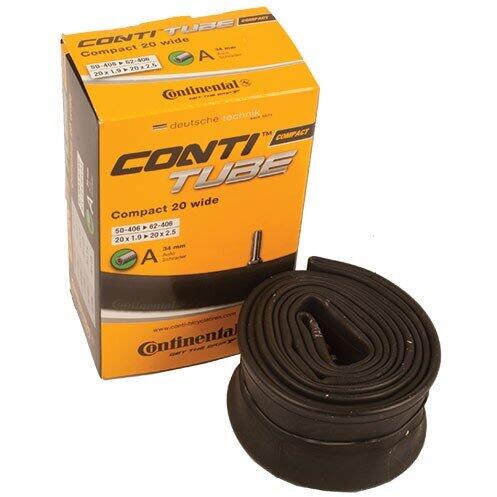 Camera bicicleta Continental Compact A34 wide 20x1.9 > 2.5 valva auto