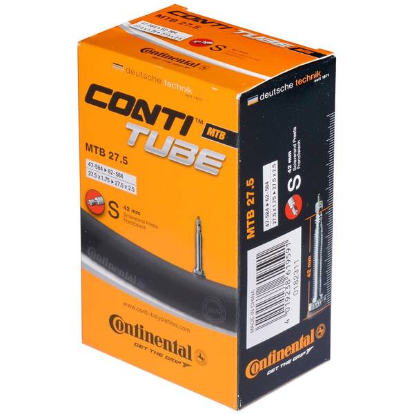 Camera bicicleta Continental MTB Light S42 27.5x1.75 ➤ 2.4 , valva Presta 42mm