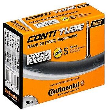 Camera bicicleta Continental Race 28 Supersonic 700x20 > 25 valva Presta S60