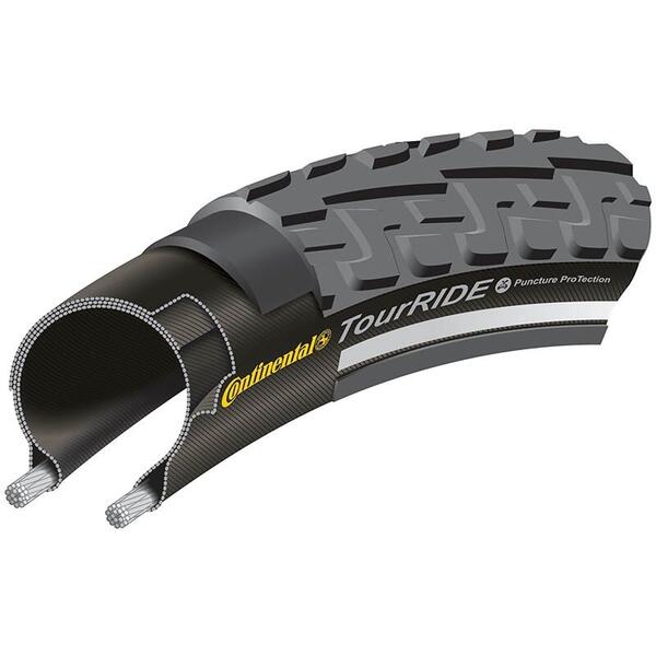 Cauciuc Continental Tour RIDE Reflex Puncture ProTection 28x1.6