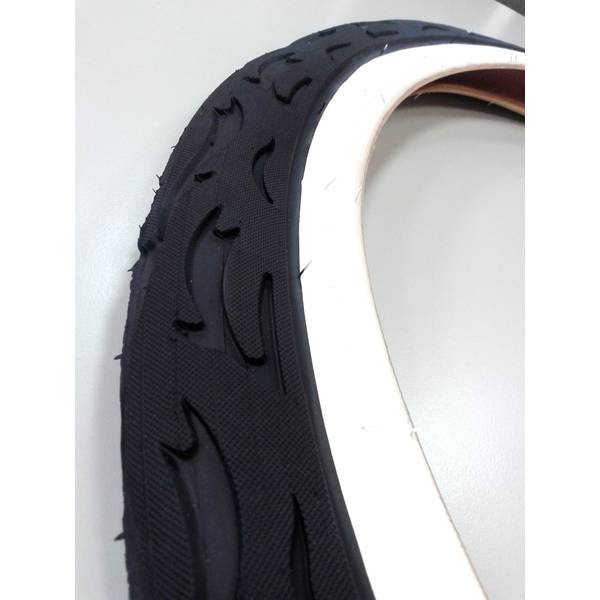 Cauciuc Kenda Flame K1008A 26x2.125, pereti laterali albi