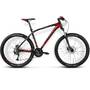 Bicicleta Kross Level R2 black red white 2014
