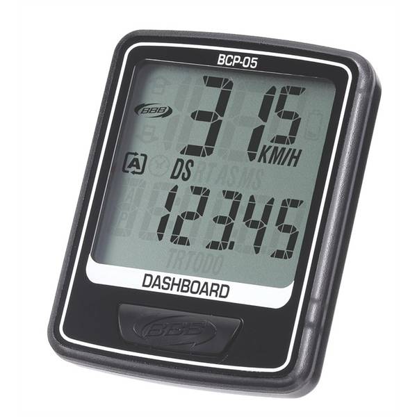 Ciclocomputer BBB BCP-0501 7F DashBoard negru cu fir