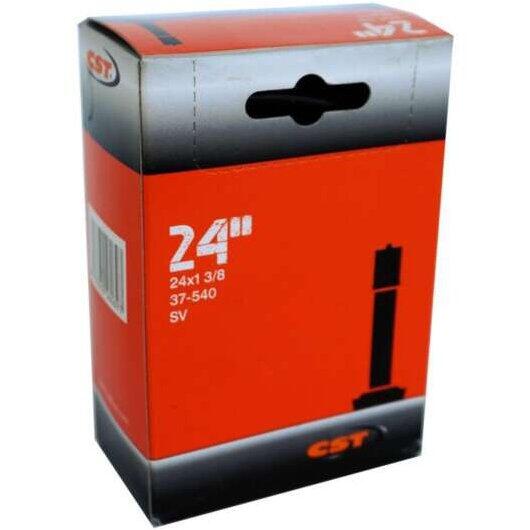 Camera bicicleta CST 24x1-3/8 (37-540) valva auto S/V