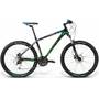 Bicicleta Kross Level A3 black-green-blue