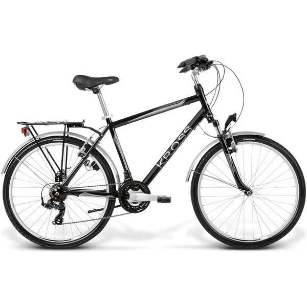Bicicleta Kross Sirona black-silver glossy