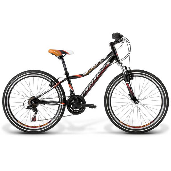 Bicicleta Kross Hexagon Replica 24 black-white-orange 2014