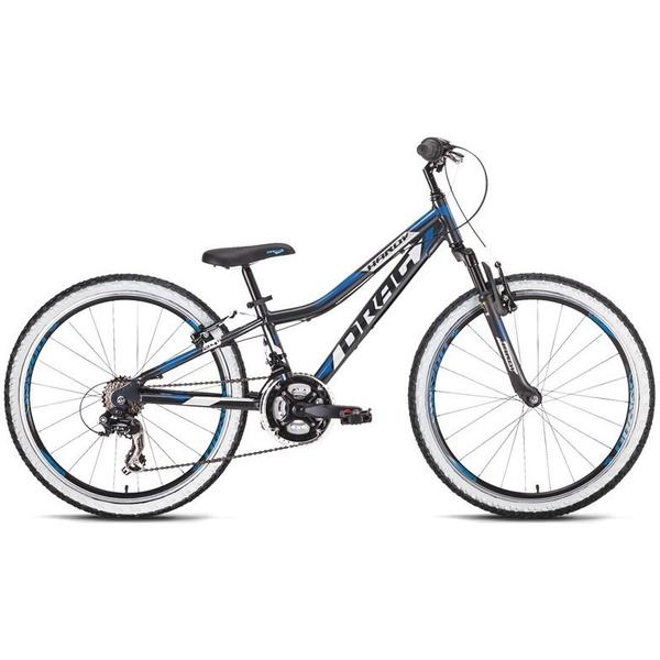 Bicicleta Drag Hardy Junior 24 negru-albastru