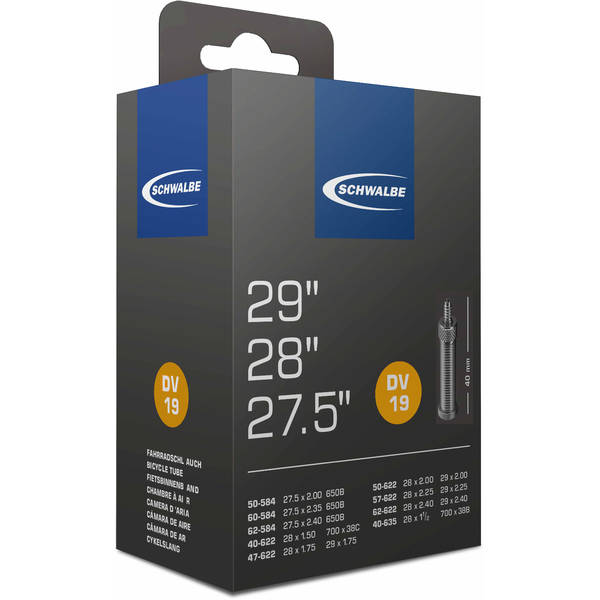 Camera bicicleta Schwalbe Dv19 27.5/28/29X2.00 - 2.40 Ek Valva Dunlop 40mm