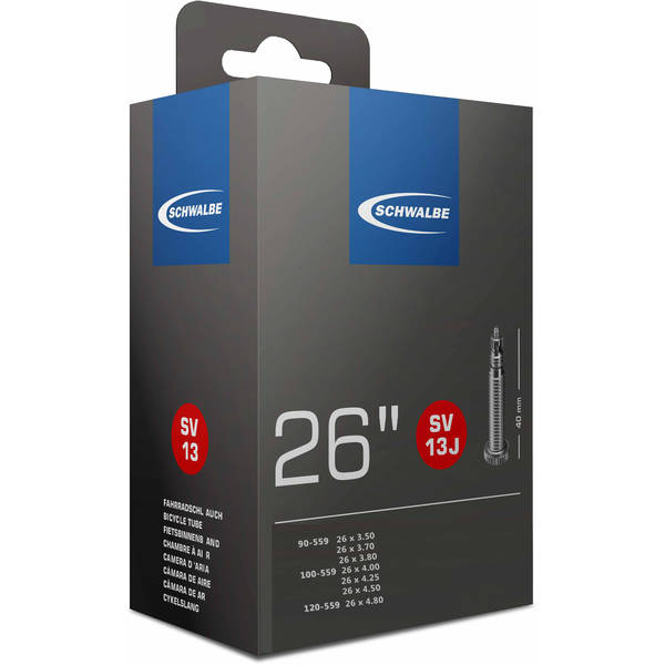 Camera bicicleta Schwalbe FatBike SV13J 26x3.50 > 4.80 EK valva Presta 40mm