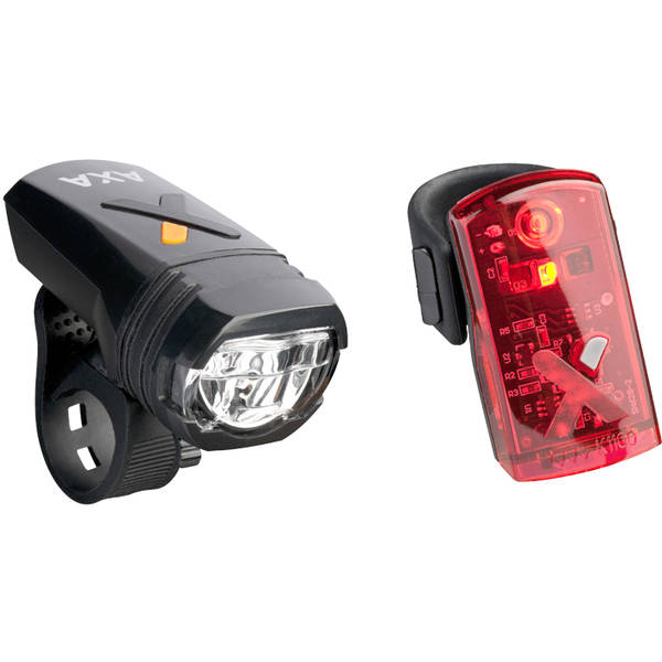 AXA Set lumini Greenline 50 Lux USB Far + Stop