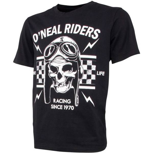 ONEAL Tricou normal Riders negru-retro S/M