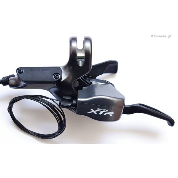 Maneta frana/schimbator Shimano XTR ST-M966, 3 Viteze, stanga