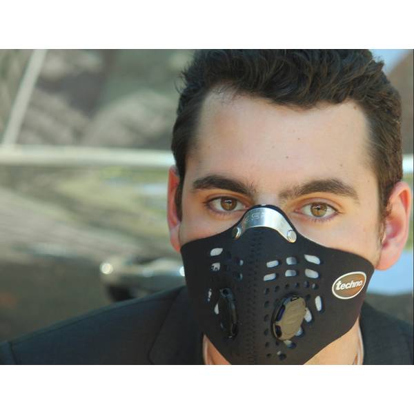 RESPRO Techno™ Mask - Masca antipoluare, noxe, praf, polen - include filtru combinat Hepa + Carbune Activ