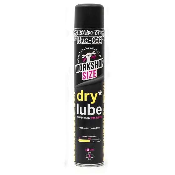 Muc-Off Spray Dry PTFE Chain Lube Aerosol 750ml