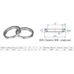 Rulment Cuvete N.51 Acb 45X45