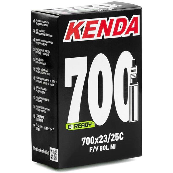 Camera bicicleta Kenda 700x23 > 25C cu valva Presta