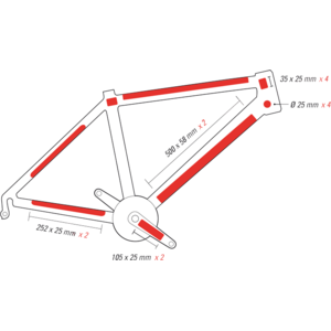 Zefal Protectie Cadru Skin Armor L