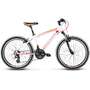 Bicicleta Kross Level Replica white red orange 2017